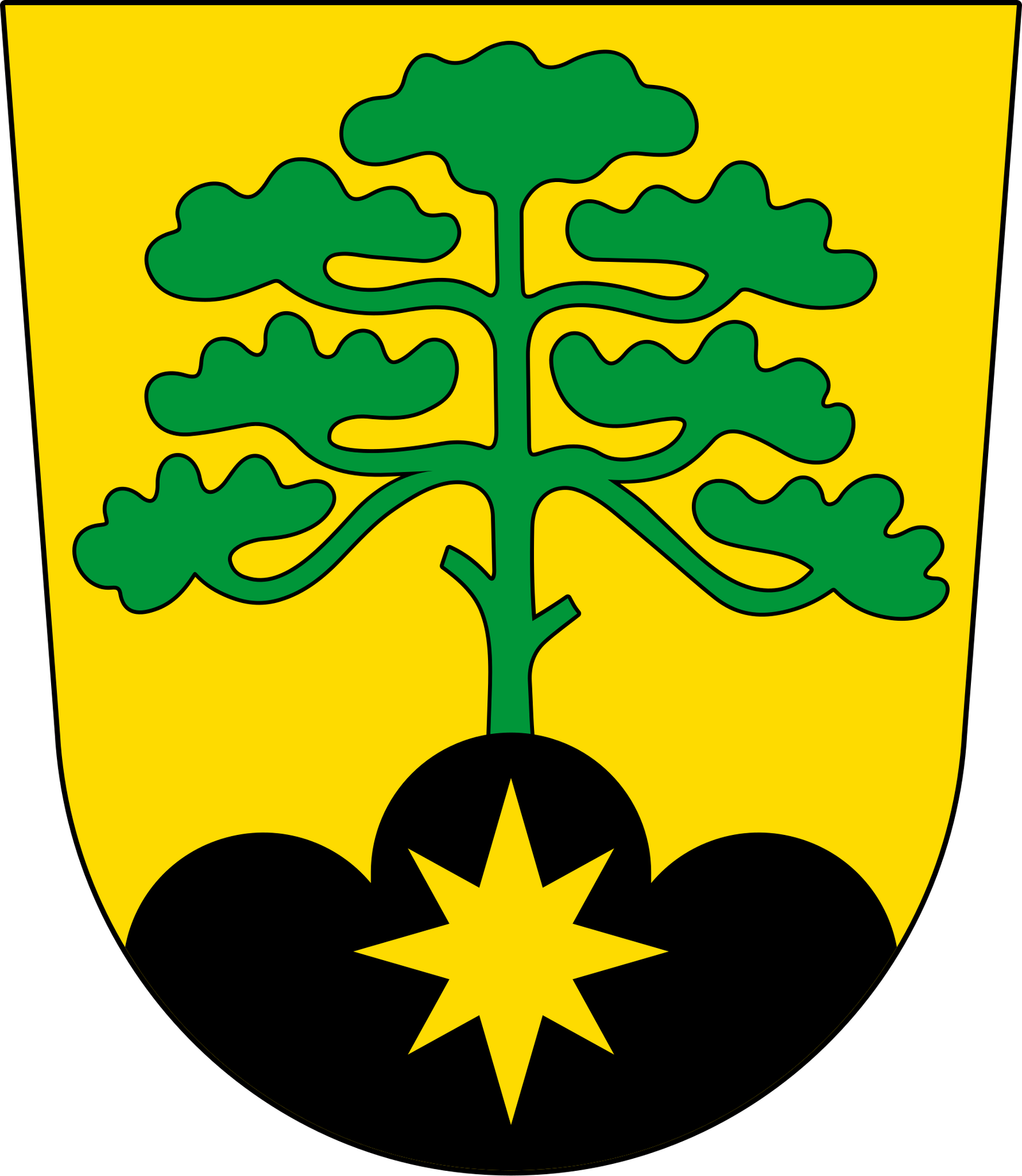 Linnaosa vapp Mustamäe / coat of arms of the Mustamäe district, Tallinn